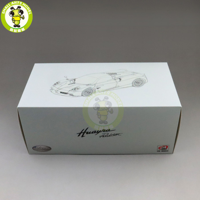 1/18 LCD PAGANI HUAYRA Roadster super Racing car Diecast Model Car Boy Girl Gifts