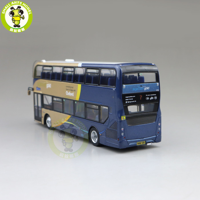 1/76 UKBUS 6519 ADL Enviro400 MMC 10.9M Stagecoach Oxford Gold diecast car Bus model