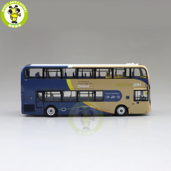 1/76 UKBUS 6519 ADL Enviro400 MMC 10.9M Stagecoach Oxford Gold diecast car Bus model