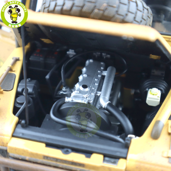 1/18 Almost Real Land Rover Defender 90 Camel Trophy Malaysia Borneo 1985 Diecast Model Car Suv Gifts