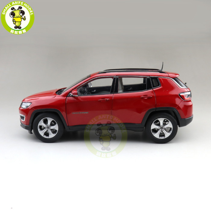 1/18 Jeep Compass Fiat Chrysler Diecast Metal Car Suv Model Collection Gift White