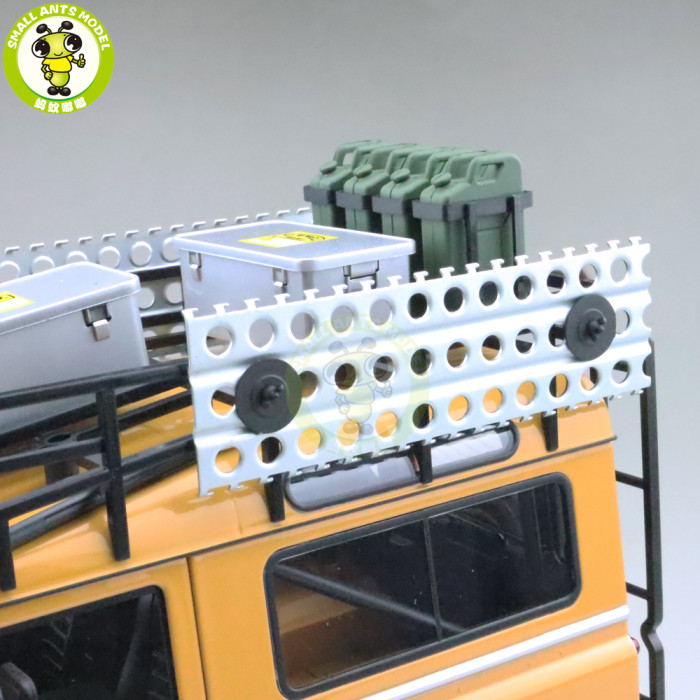 1/18 Almost Real Land Rover Defender 90 Camel Trophy Malaysia Borneo 1985 Diecast Model Car Suv Gifts