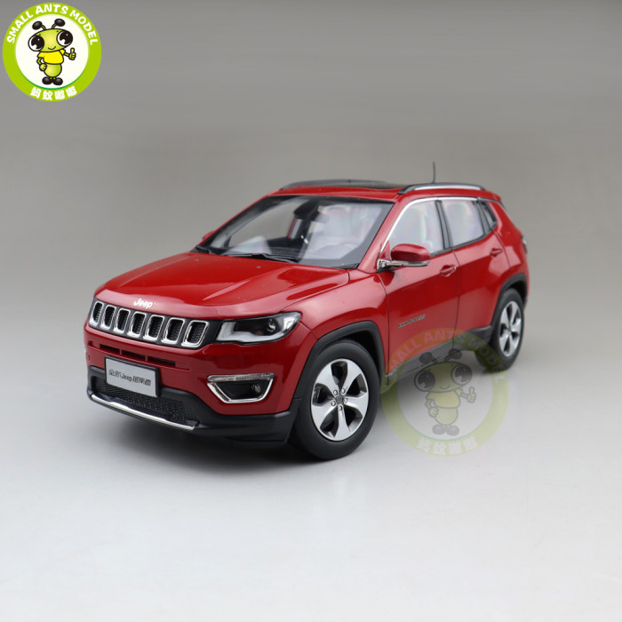 1/18 Jeep Compass Fiat Chrysler Diecast Metal Car Suv Model Collection Gift White