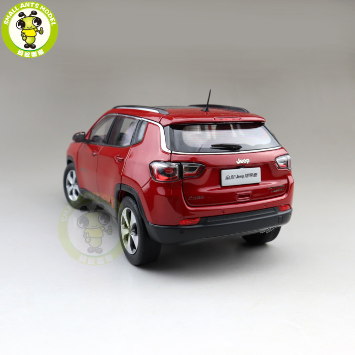 1/18 Jeep Compass Fiat Chrysler Diecast Metal Car Suv Model Collection Gift White