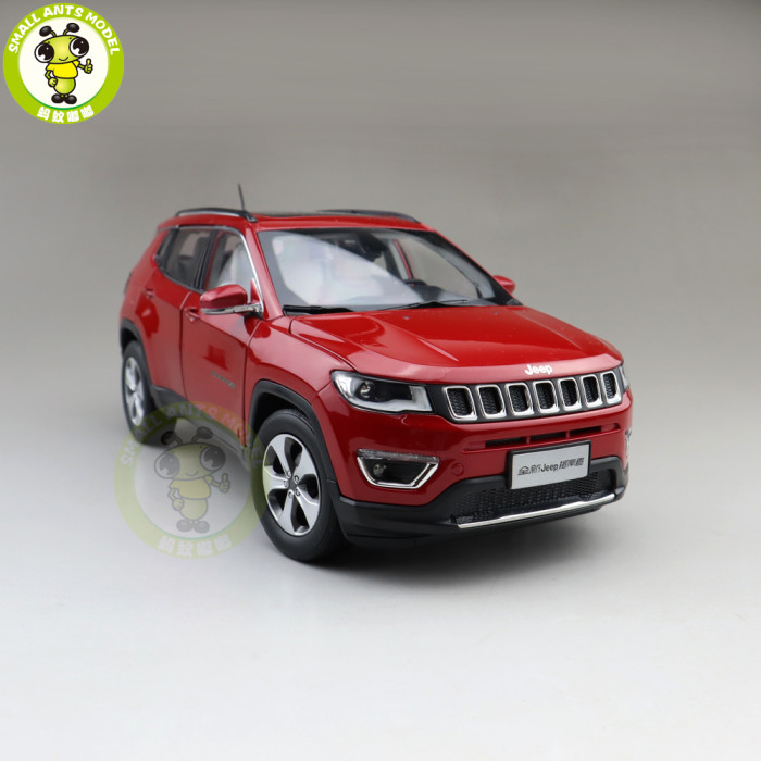 1/18 Jeep Compass Fiat Chrysler Diecast Metal Car Suv Model Collection Gift White