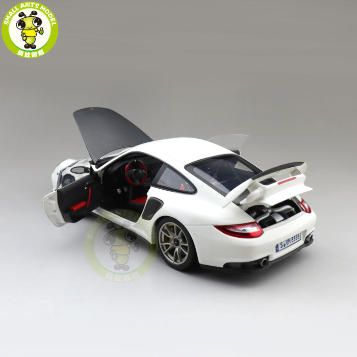 1/18 Minichamps Porsche 911 GT2 RS 2010 Racing Car Diecast Model Toys Car Gifts