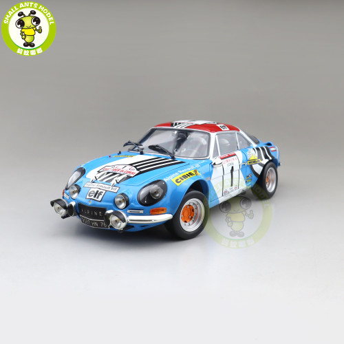 1/18 KYOSHO ALPINE Renault A110 1973 #1 TOUR DE CORS RALLY 1600S Diecast Model Car