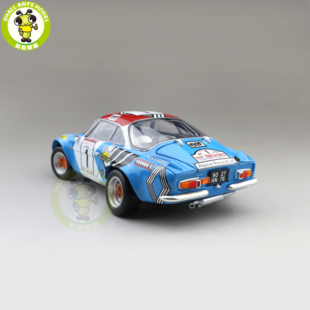 1/18 KYOSHO ALPINE Renault A110 1973 #1 TOUR DE CORS RALLY 1600S