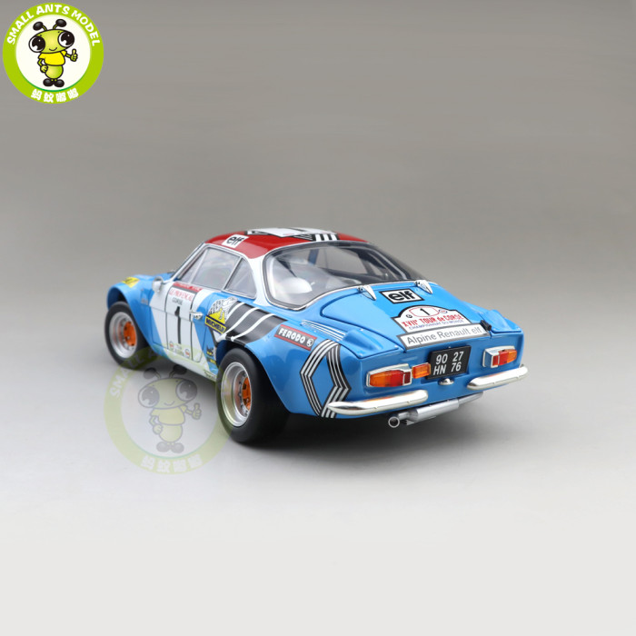 1/18 KYOSHO ALPINE Renault A110 1973 #1 TOUR DE CORS RALLY 1600S Diecast Model Car