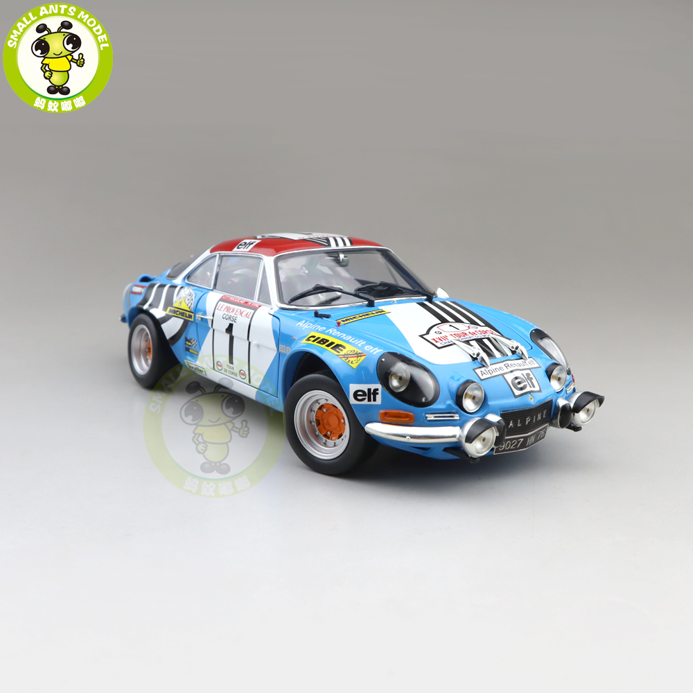 1/18 KYOSHO ALPINE Renault A110 1973 #1 TOUR DE CORS RALLY 1600S