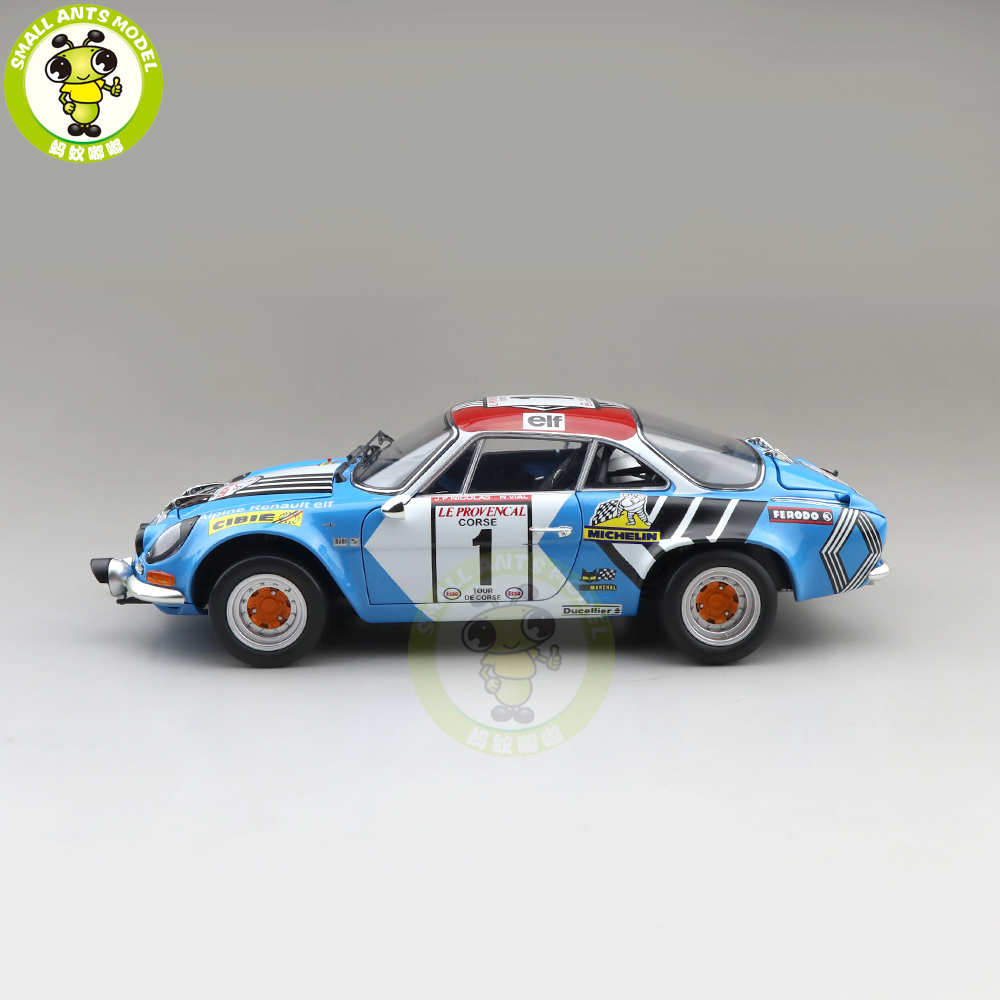 京商Alpine A110 ミニカー 1/18 1973 中古品 1/18 京商 アルピーヌ A110 1800 1973 ツール・ド・コルス 優勝｜Yahoo