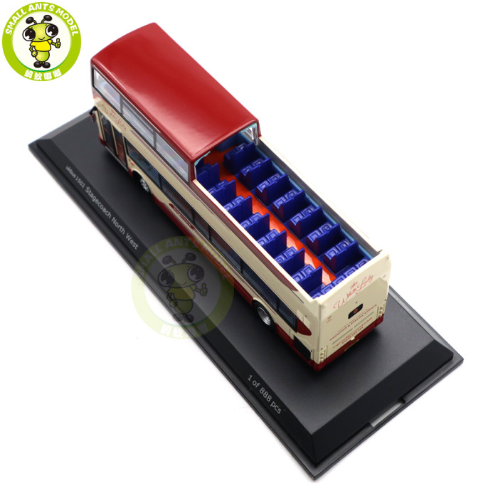 1/76 CMNL UKBUS 1502 Alexander Dennis ALX400 Open Top Diecast Model Bus