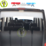 1/24 Iveco Commercial Police swat vehicle bus Diecast Model car toys gifts