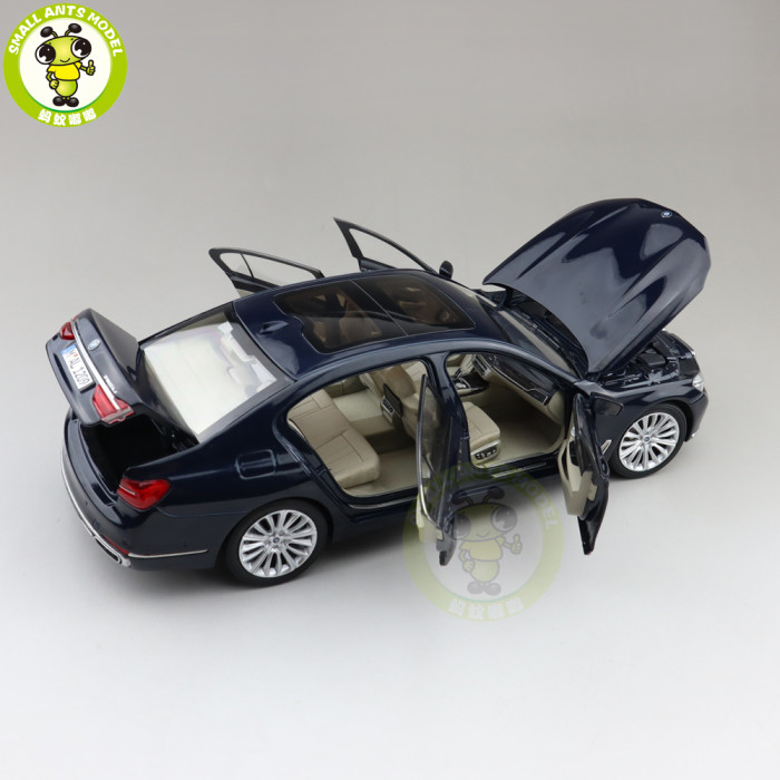 1/18 BMW 7 Series 750Li G12 2017 Diecast Model Car Toys Boys Girls Gifts