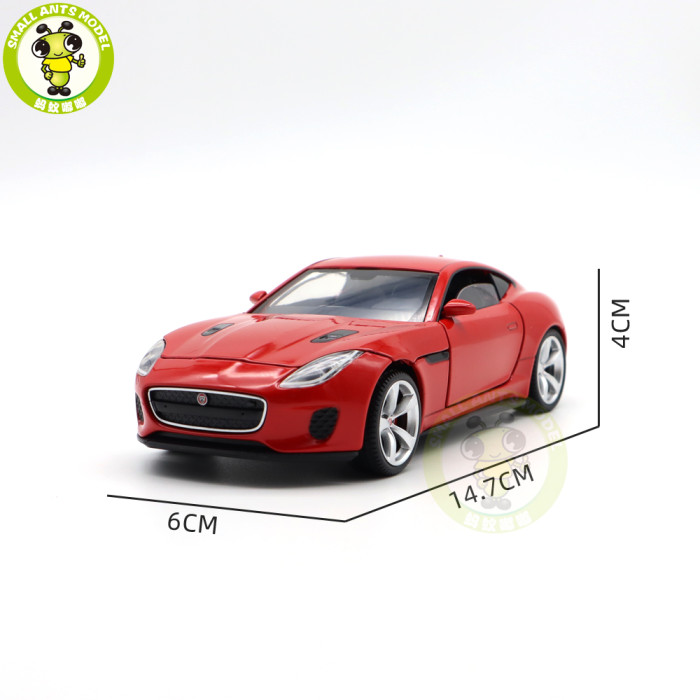 1/32 Jackiekim Jaguar F TYPE Racing Car Diecast Metal Model Car Toys for Kids Boys Gifts
