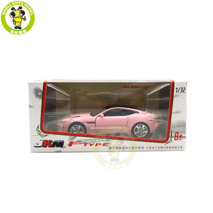 1/32 Jackiekim Jaguar F TYPE Racing Car Diecast Metal Model Car Toys for Kids Boys Gifts