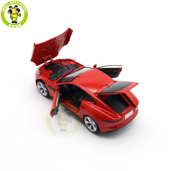 1/32 Jackiekim Jaguar F TYPE Racing Car Diecast Metal Model Car Toys for Kids Boys Gifts