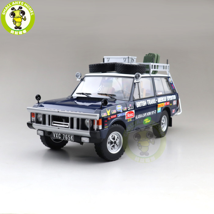 1/18 Almost Real Land Rover Range Rover Brithish Trans Americas Expedition Diecast Model car