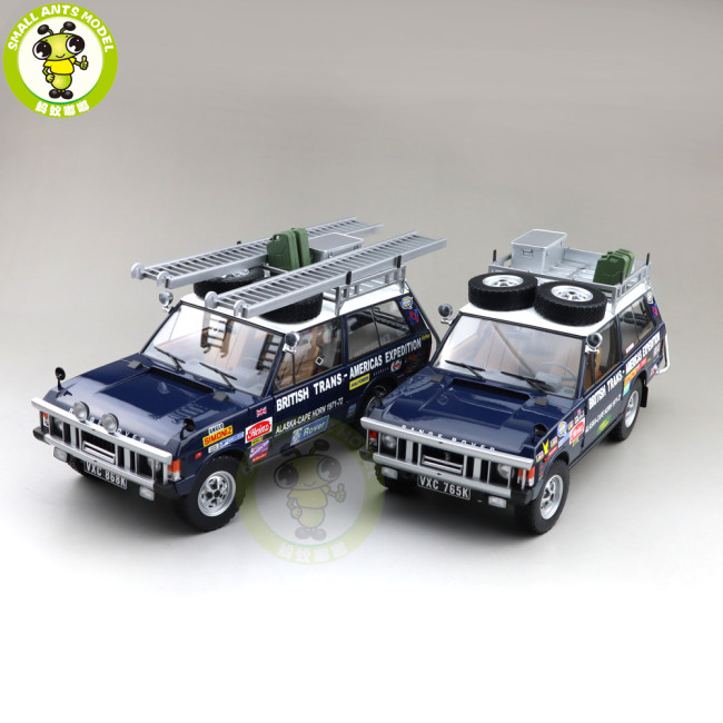 1/18 Almost Real Land Rover Range Rover Brithish Trans Americas Expedition Diecast Model car