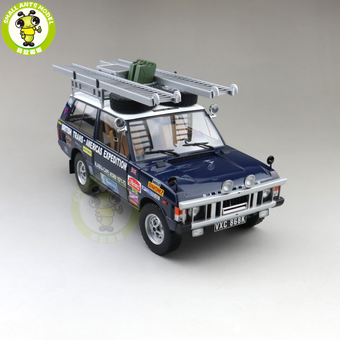 1/18 Almost Real Land Rover Range Rover Brithish Trans Americas Expedition Diecast Model car