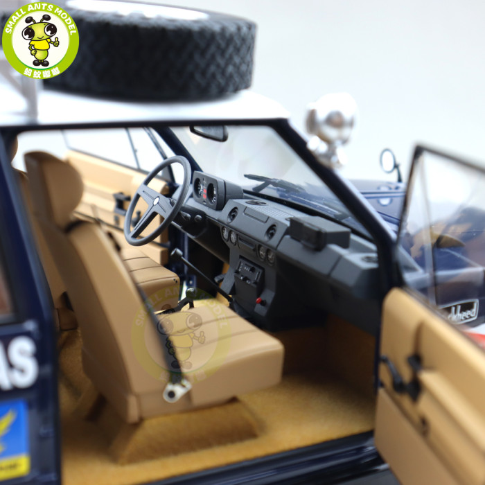 1/18 Almost Real Land Rover Range Rover Brithish Trans Americas Expedition Diecast Model car
