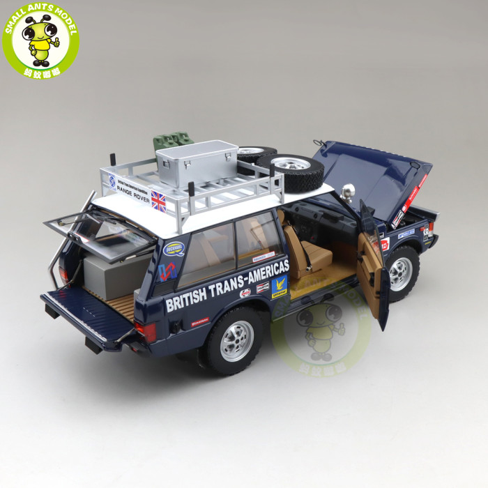 1/18 Almost Real Land Rover Range Rover Brithish Trans Americas Expedition Diecast Model car