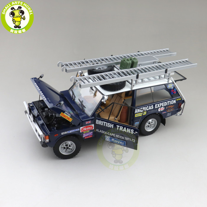 1/18 Almost Real Land Rover Range Rover Brithish Trans Americas Expedition Diecast Model car
