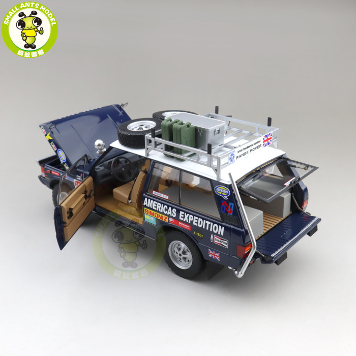 1/18 Almost Real Land Rover Range Rover Brithish Trans Americas Expedition Diecast Model car