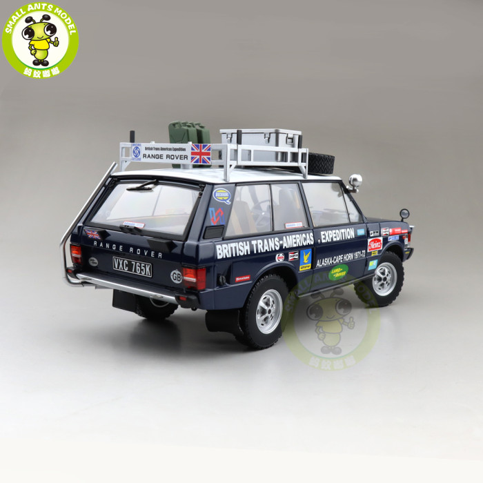 1/18 Almost Real Land Rover Range Rover Brithish Trans Americas Expedition Diecast Model car