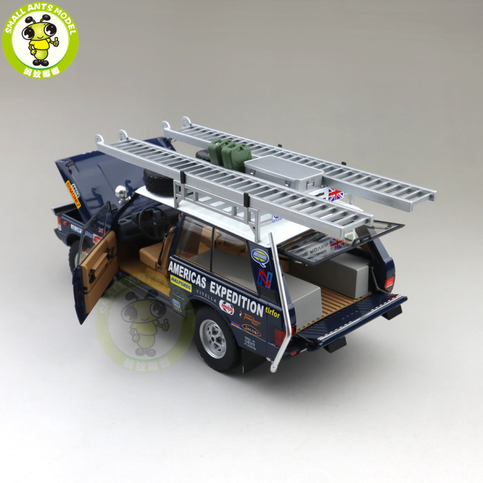 1/18 Almost Real Land Rover Range Rover Brithish Trans Americas Expedition Diecast Model car