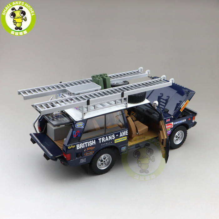 1/18 Almost Real Land Rover Range Rover Brithish Trans Americas Expedition Diecast Model car