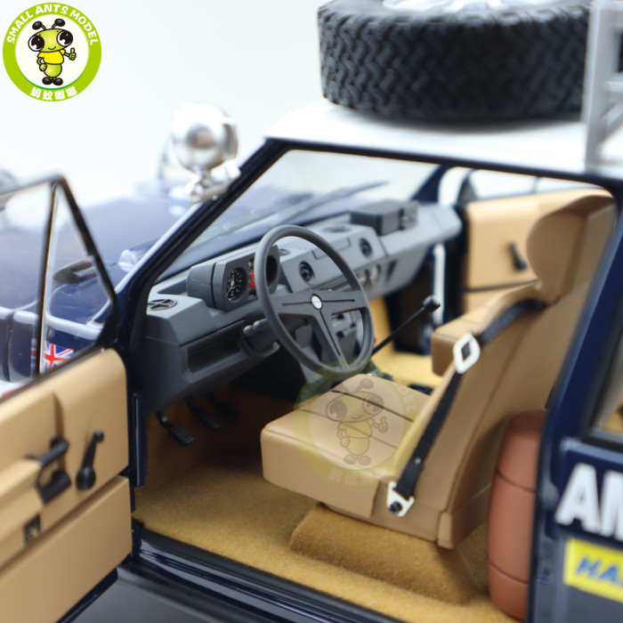 1/18 Almost Real Land Rover Range Rover Brithish Trans Americas Expedition Diecast Model car