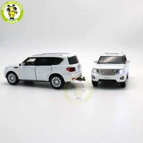 1/32 Nissan PATROL Y62 SUV JKM Diecast Model Car Toys Kids Boys Girls Gifts