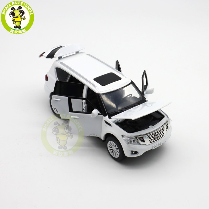 1/32 Nissan PATROL Y62 SUV JKM Diecast Model Car Toys Kids Boys Girls Gifts