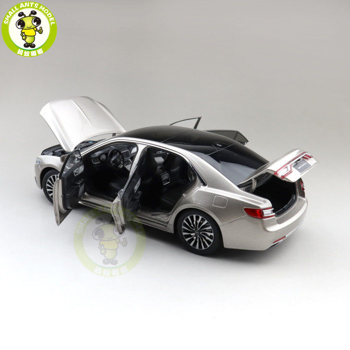 1/18 Lincoln Continental Diecast Model Car Toys Boys Girls Gifts