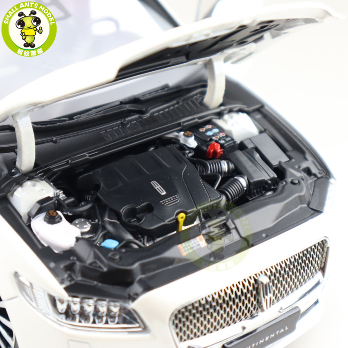 1/18 Lincoln Continental Diecast Model Car Toys Boys Girls Gifts