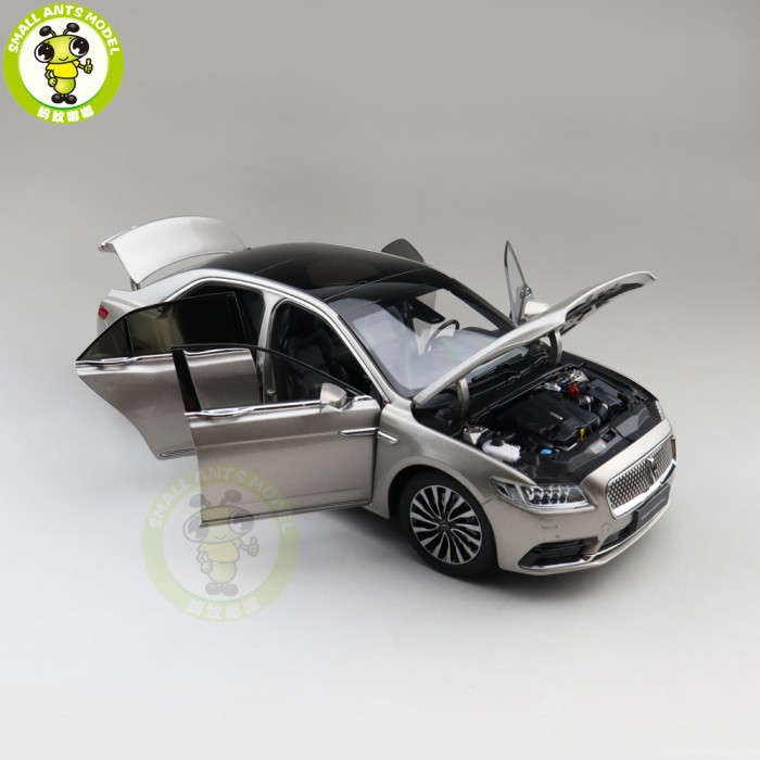 1/18 Lincoln Continental Diecast Model Car Toys Boys Girls Gifts