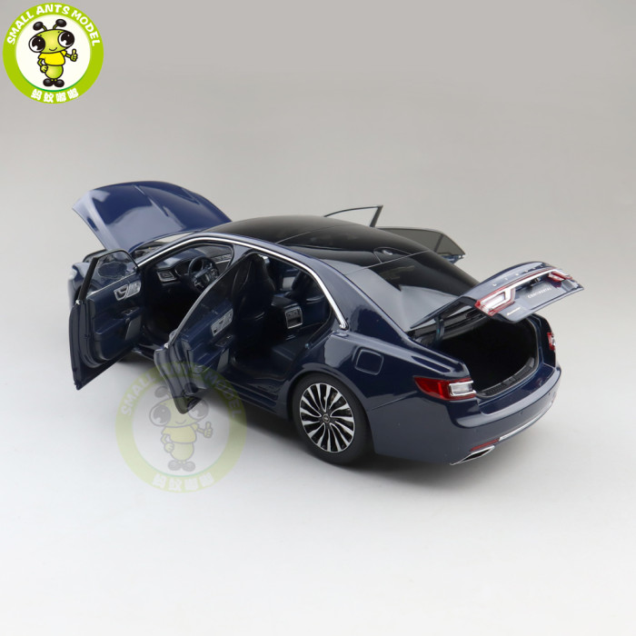 1/18 Lincoln Continental Diecast Model Car Toys Boys Girls Gifts