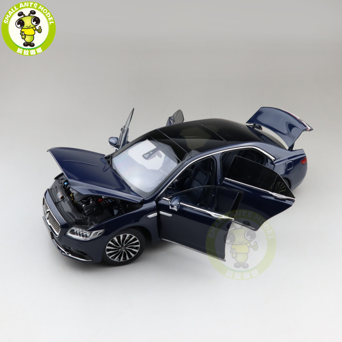 1/18 Lincoln Continental Diecast Model Car Toys Boys Girls Gifts