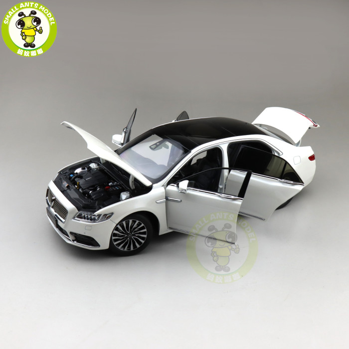 1/18 Lincoln Continental Diecast Model Car Toys Boys Girls Gifts