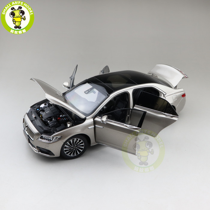 1/18 Lincoln Continental Diecast Model Car Toys Boys Girls Gifts