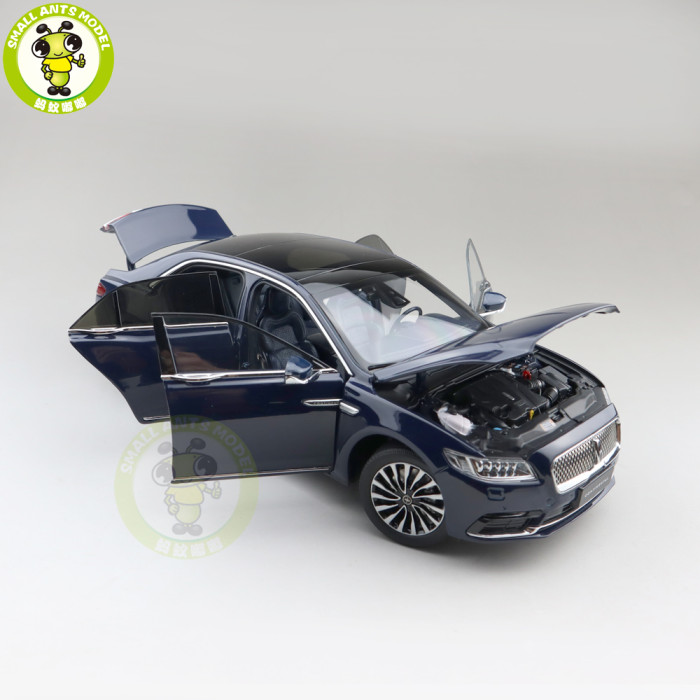 1/18 Lincoln Continental Diecast Model Car Toys Boys Girls Gifts