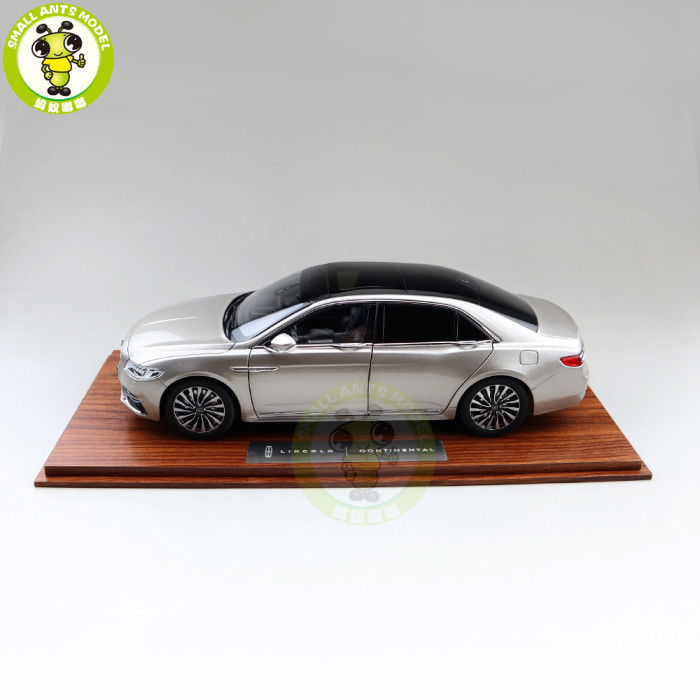 1/18 Lincoln Continental Diecast Model Car Toys Boys Girls Gifts