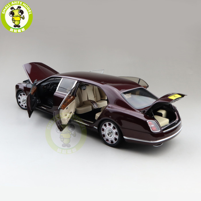 1/18 Almost Real Bentley Mulsanne Grand Limousine Mulliner Diecast Metal Model car Gifts Collection Hobby