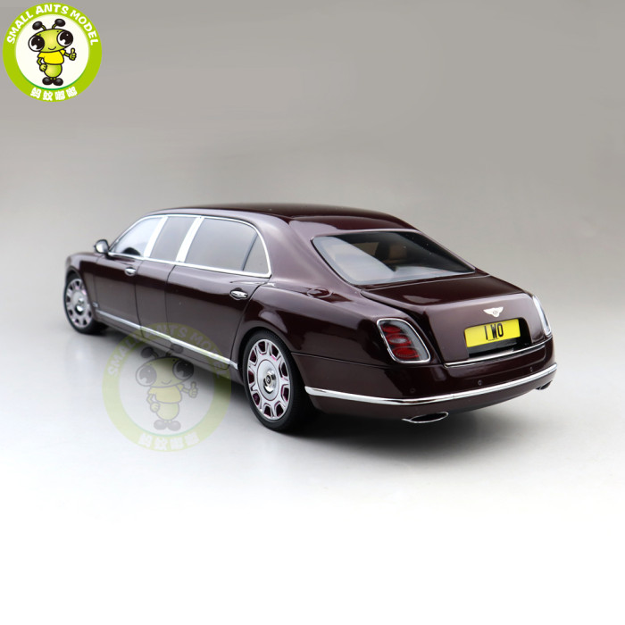 1/18 Almost Real Bentley Mulsanne Grand Limousine Mulliner Diecast Metal Model car Gifts Collection Hobby