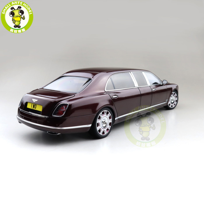 1/18 Almost Real Bentley Mulsanne Grand Limousine Mulliner Diecast Metal Model car Gifts Collection Hobby