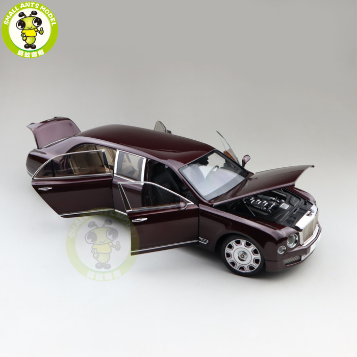 1/18 Almost Real Bentley Mulsanne Grand Limousine Mulliner Diecast Metal Model car Gifts Collection Hobby