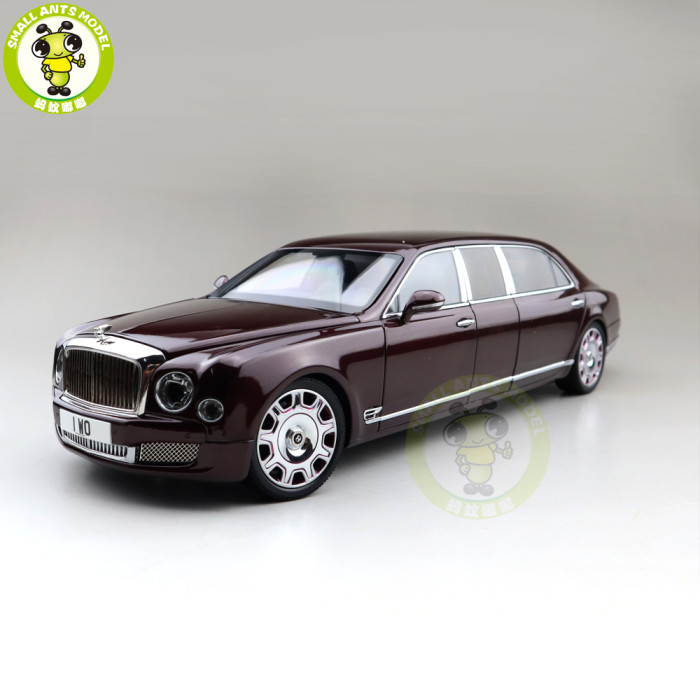 1/18 Almost Real Bentley Mulsanne Grand Limousine Mulliner Diecast Metal Model car Gifts Collection Hobby