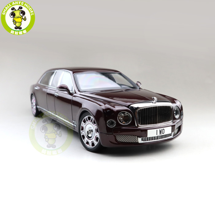 1/18 Almost Real Bentley Mulsanne Grand Limousine Mulliner Diecast Metal Model car Gifts Collection Hobby