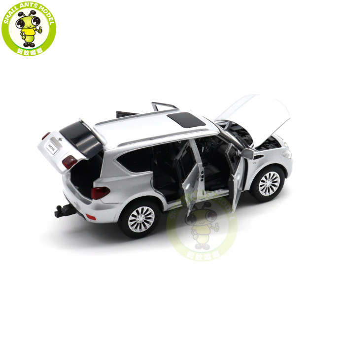 1/32 Nissan PATROL Y62 SUV JKM Diecast Model Car Toys Kids Boys Girls Gifts
